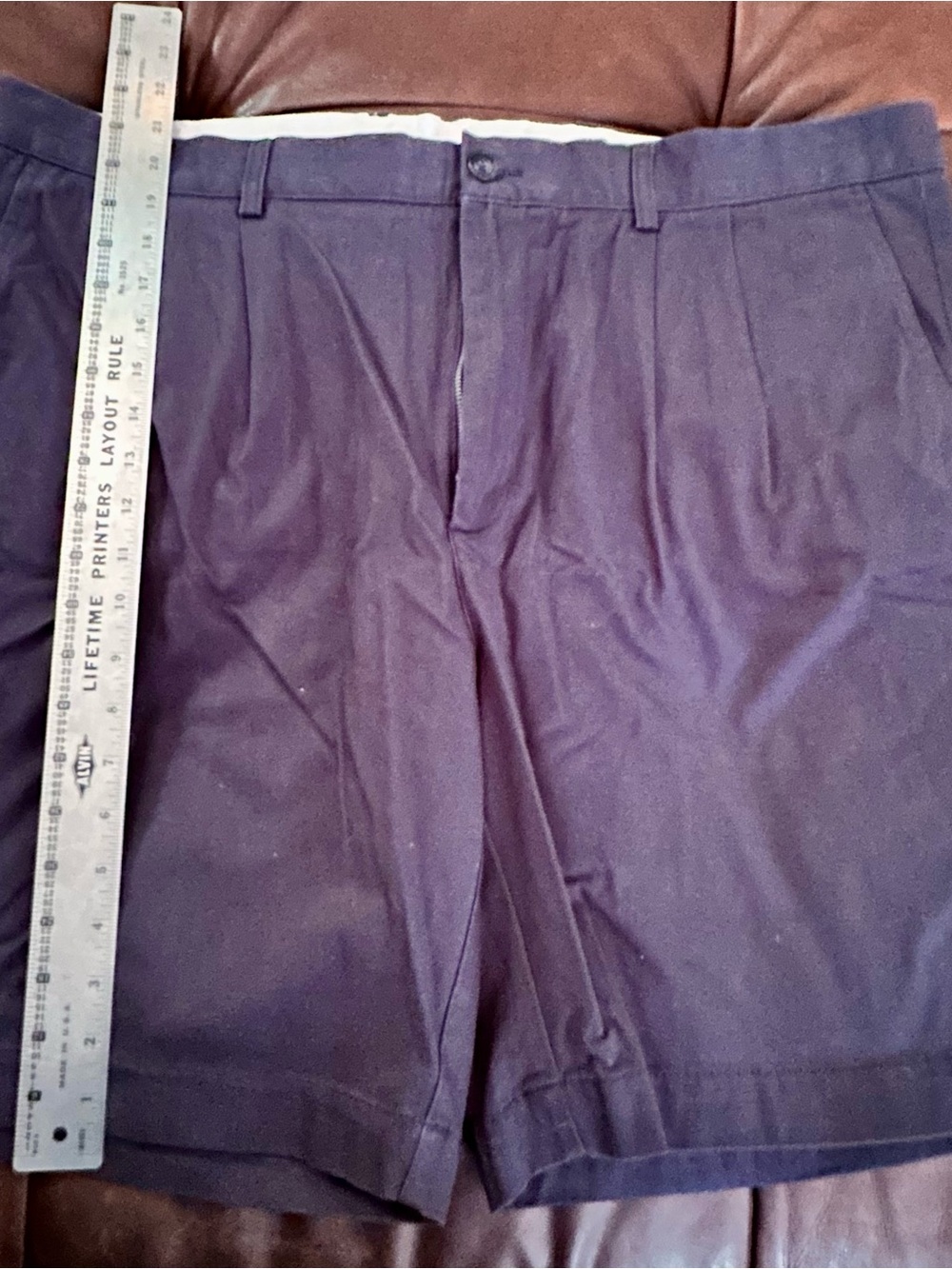 Roundtree & Yorke Navy Blue Men's Shorts
